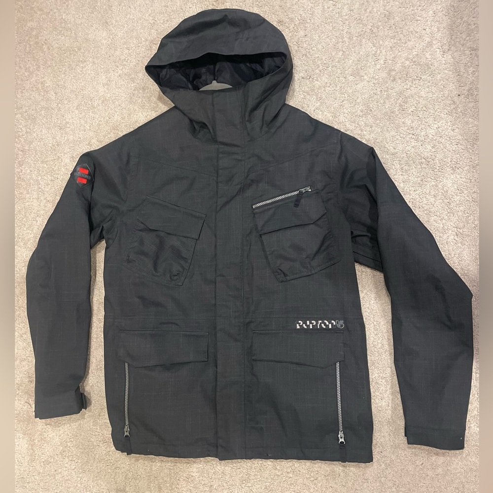 Men’s Black Burton Snowboarding Jacket Size L